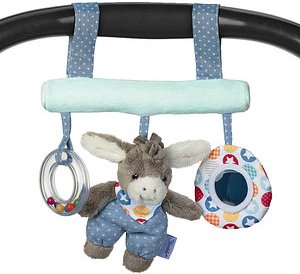 Sterntaler Mobilé Babyschalenkette Esel Emmi blau