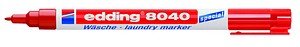 edding 8040 Textilmarker rot 1,0 mm, 1 St.