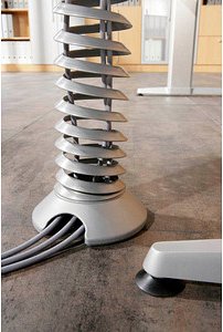 Thumbnail - HAMMERBACHER Kabelschlauch 130,0 cm silber