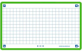 OXFORD Karteikarten FLASH 2.0 DIN A7 weiß, grün kariert, 80 St.