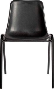 LÜLLMANN Stapelstuhl Basic 230050 schwarz Kunststoff, 1 St.