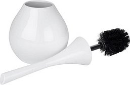 Thumbnail - WENKO WC-Garnitur Flakon weiß Stein, 1 St.