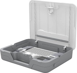 Fellowes Laptoptasche Breyta Toolbox Kunststoff weiß 100016565 bis 35,6 cm (14 Zoll)