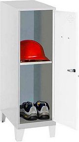 Simonrack Spind SIMONLOCKER DISM grau, weiß 8425437120701, 1 Schließfach 30,0 x 50,0 x 101,5 cm