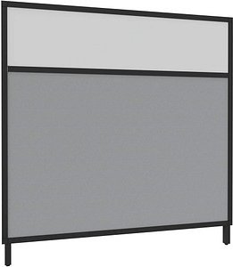 Thumbnail - Quadrifoglio Trennwand, grau 160,0 x 144,0 cm, 1 St.