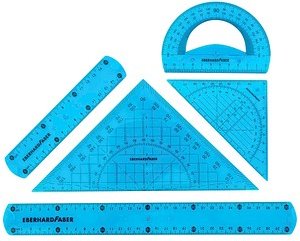 EBERHARD FABER Geometrie-/Zeichenset blau