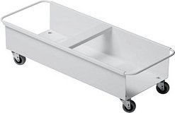 Thumbnail - DURABLE Transportroller Durabin Square Trolley Duo 40 weiß 27,5 x 67,0 x 13,0 cm bis 80,0 kg