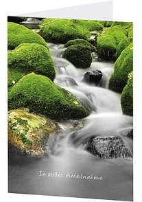 LUMA Trauerkarte Weg LU117 DIN B6, 1 St.