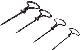 Rayher Bastelzubehör Nagelbohrer-Set schwarz