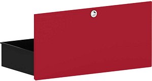 viasit System4 Schublade rubinrot 75,0 x 37,5 x 37,5 cm