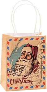 TSI Geschenktüten Weihnachten Serie 4 Motiv 11,0 x 14,0 cm, 12 St.