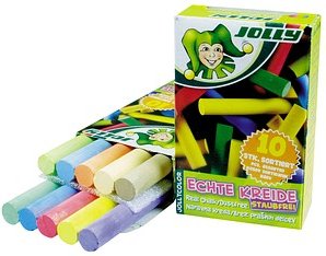 JOLLY Kreide farbsortiert 10 St.