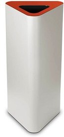 Thumbnail - TKG Pure Mülleimer 60,0 l weiß, rot, 1 St.