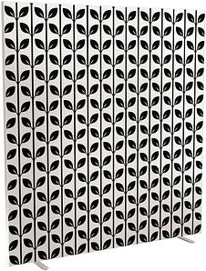 PAPERFLOW Trennwand easyScreen Black & White, 60579 bunt 160,0 x 173,4 cm, 1 St.