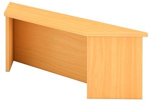 Thumbnail - HAMMERBACHER Thekenaufsatz gerade, buche 108,0 x 32,0 x 35,0 cm