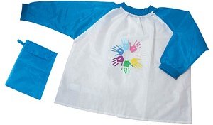 DONAU unisex Kinder Malschürze blau Einheitsgröße 1 St.