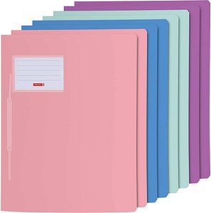 BRUNNEN Schnellhefter FACT!pp Kunststoff farbsortiert DIN A4, 8 St.