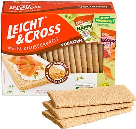 Leicht&Cross VOLLKORN Knäckebrot 125,0 g