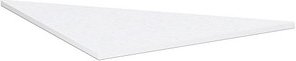 Thumbnail - geramöbel Verbindungsplatte Flex weiß, dreieckig 80,0 x 80,0 x 2,5 cm