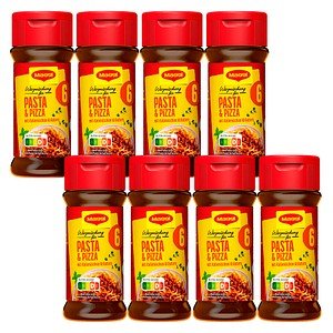 Maggi® Pasta & Pizza Gewürzmischung, 8x 60,0 g