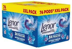 Lenor UNIVERSAL PODS®Aprilfrisch Waschmittel Caps, 76 St.