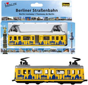 Idena Berliner Straßenbahn C83-95267WB Spielzeugstraßenbahn
