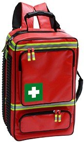 LEINA-WERKE Notfallrucksack Profi ohne Füllung rot