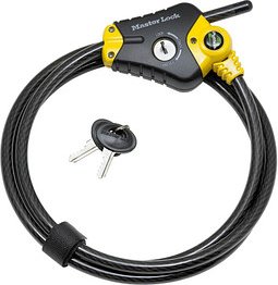 Master Lock® Fahrradschloss 8420EURD schwarz 4,5 m, 1 St.