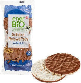 enerBiO Bio Vollmilch Reiswaffeln 100,0 g