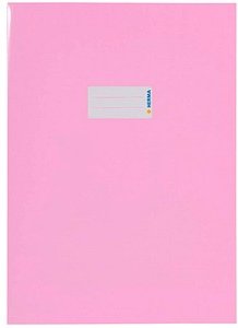 HERMA Heftumschlag rosa Papier DIN A4