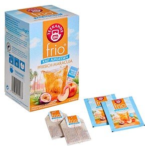 TEEKANNE frio Pfirsich-Maracuja Tee 18 Portionen