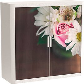 Thumbnail - PAPERFLOW easyOffice Garden Factory Rollladenschrank 62484 2 Fachböden 110,0 x 41,5 x 104,0 cm