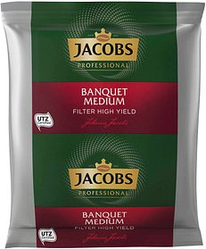 Thumbnail - JACOBS BANQUET MEDIUM Kaffee, gemahlen, Arabica- und Robustabohnen 80x 60,0 g