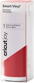 cricut™ Joy Smart Vinyl matt Vinylfolie permanent rot 13,9 x 121,9 cm, 1 Rolle