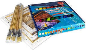 Thumbnail - STYLEX TOPPOINT Acrylfarben farbsortiert, 28 St.