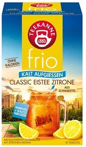 TEEKANNE frio CLASSIC EISTEE ZITRONE Tee 18 Portionen