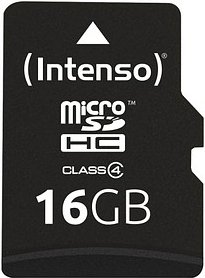 Thumbnail - Intenso Speicherkarte microSDHC-Card Class 4, 16 GB, 1 St.