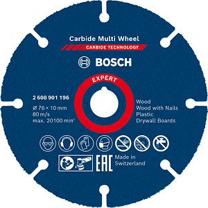 Thumbnail - BOSCH Trennscheibe EXPERT Carbide Multiwheel, 1 St.