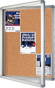 FRANKEN Schaukasten ECO silber 9x DIN A4, 1 St.