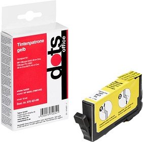 Thumbnail - dots gelb Druckerpatrone kompatibel zu HP 903XL (T6M11AE)