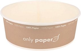 Thumbnail - NATURE Star Einweg-Salatschalen Only Paper 1,3 l, 50 St.