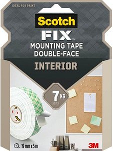 Thumbnail - Scotch FIX™ INTERIOR doppelseitiges Klebeband 19,0 mm x 5,0 m, 1 Rolle