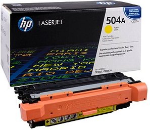 HP 504A (CE252A) gelb Tonerkartusche