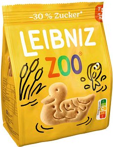 LEIBNIZ Zoo -30 % Zucker Kekse 125,0 g