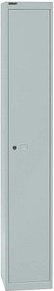 BISLEY Spind lichtgrau CLK121645, 1 Schließfach 30,5 x 30,5 x 180,2 cm