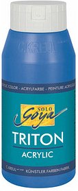 Thumbnail - KREUL SOLO GOYA Triton Acrylfarbe coelinblau 750,0 ml, 1 St.
