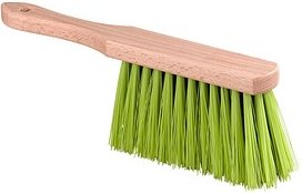 Nölle Handfeger grün Holz 29,0 cm breit