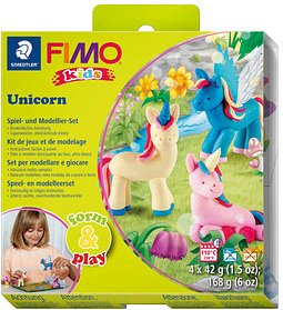 STAEDTLER Modelliermasse FIMO® kids Unicorn mehrfarbig