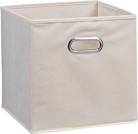 Zeller Aufbewahrungsbox 30,0 l beige 32,0 x 32,0 x 32,0 cm, 1 St.