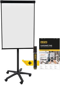 AKTION: Bi-Office Flipchart KLASSIK + GRATIS 1 Boardmarker + 1 Flipchartblock